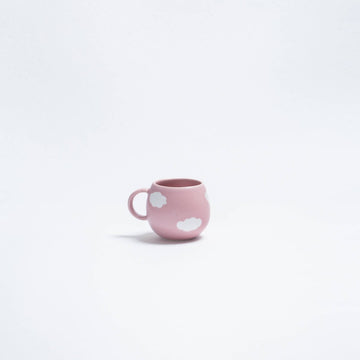 Egg Back Home - PINK CLOUD Becher Rund (250 ml) - Kaffee - und Teetasse - ROSA ECK Concept Store