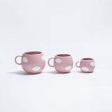 Egg Back Home - PINK CLOUD Becher Rund (250 ml) - Kaffee - und Teetasse - ROSA ECK Concept Store