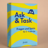 finimi - ASK & TASK Fragespiel | Für Kinder (3–6 Jahre) - Fragespiel - ROSA ECK Concept Store