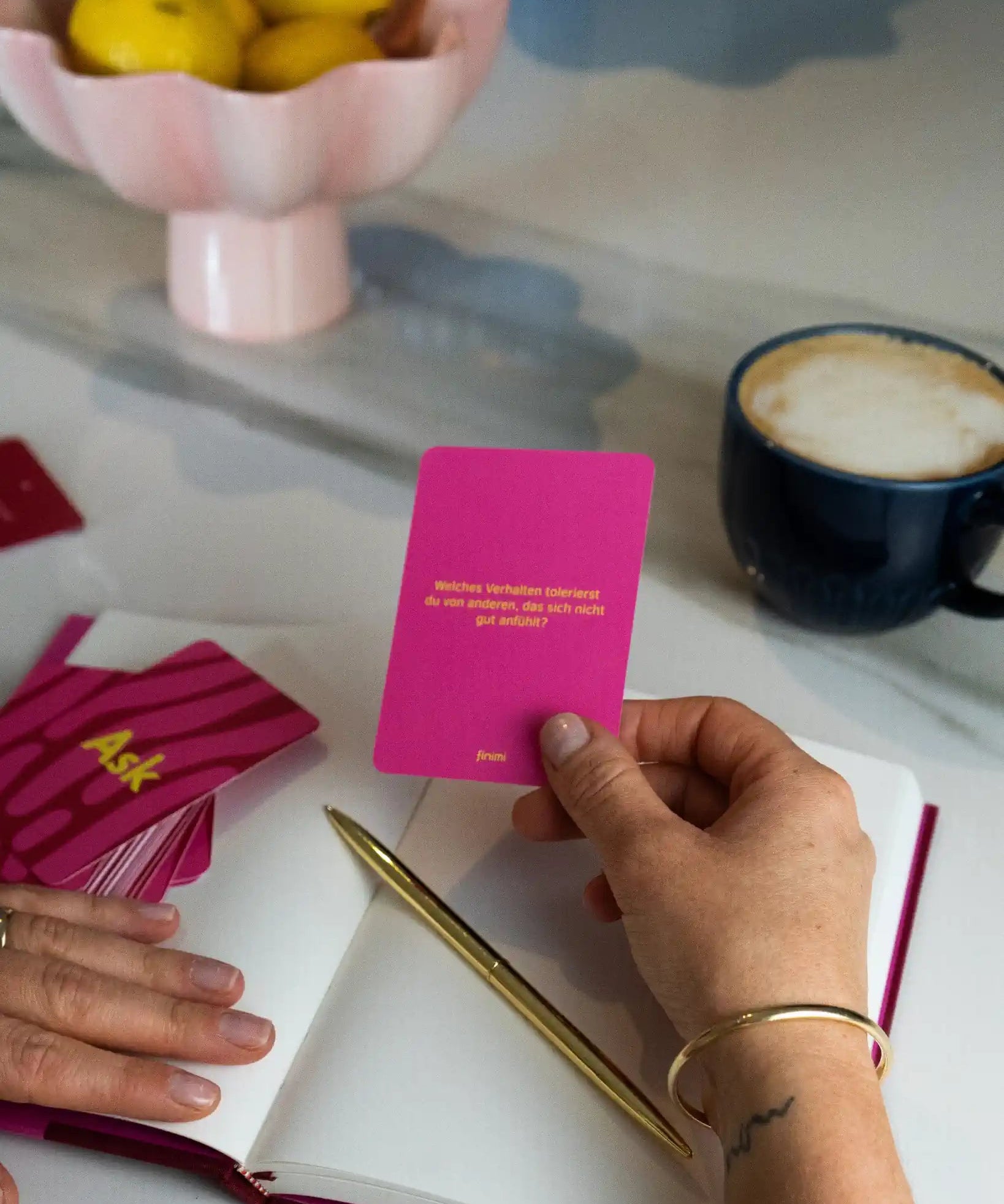 finimi - ASK & TASK Fragespiel | Selflove Edition - Fragespiel - ROSA ECK Concept Store
