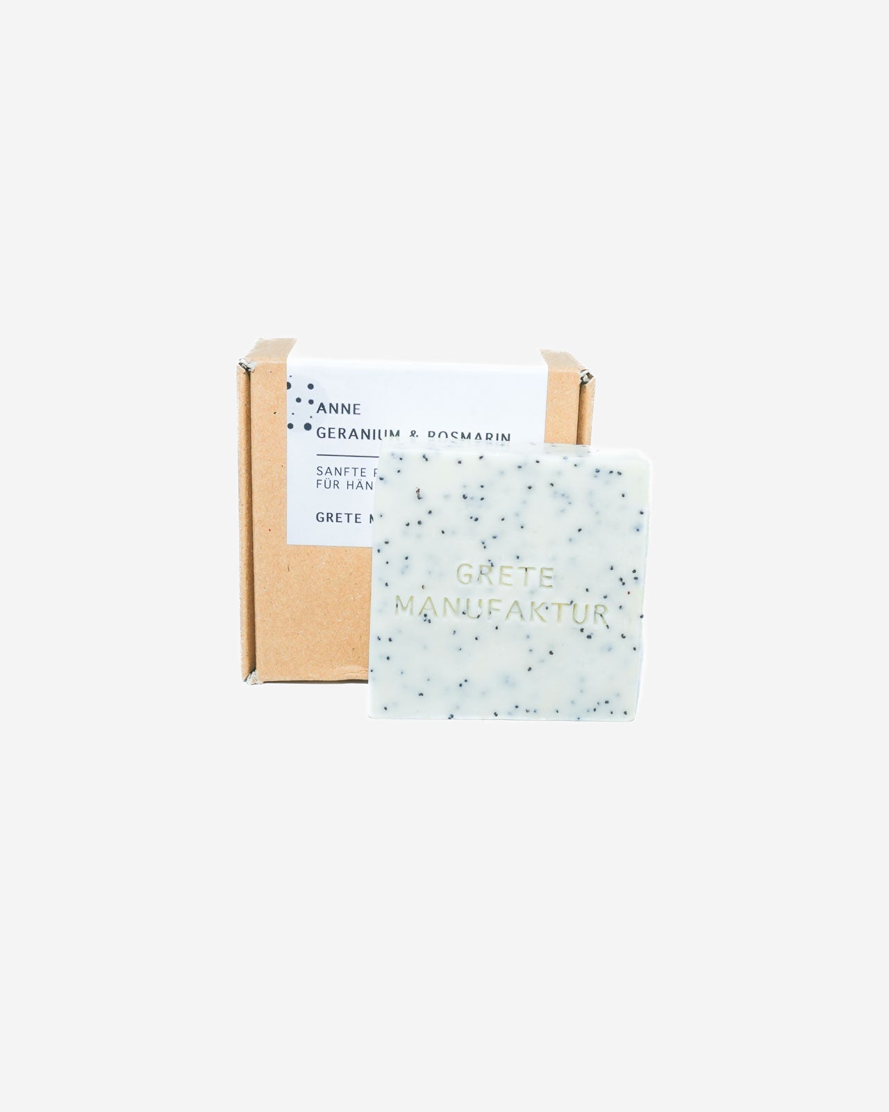 Grete Manufaktur - Seife Anne Geranium & Rosmarin - Seife - ROSA ECK Concept Store