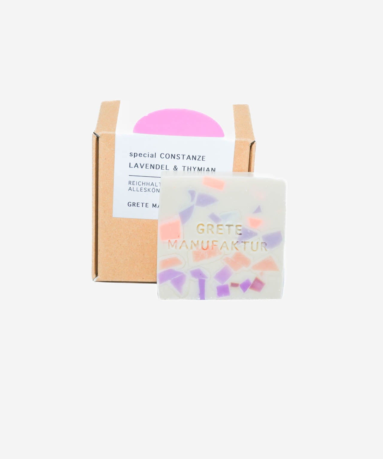 Grete Manufaktur - Seife Constanze spezial Lavendel & Thymian - Seife - ROSA ECK Concept Store