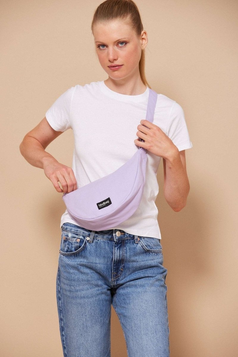 Hindbag - ANDREA Bananabag Flieder - ROSA ECK - Flieder, Lilas,