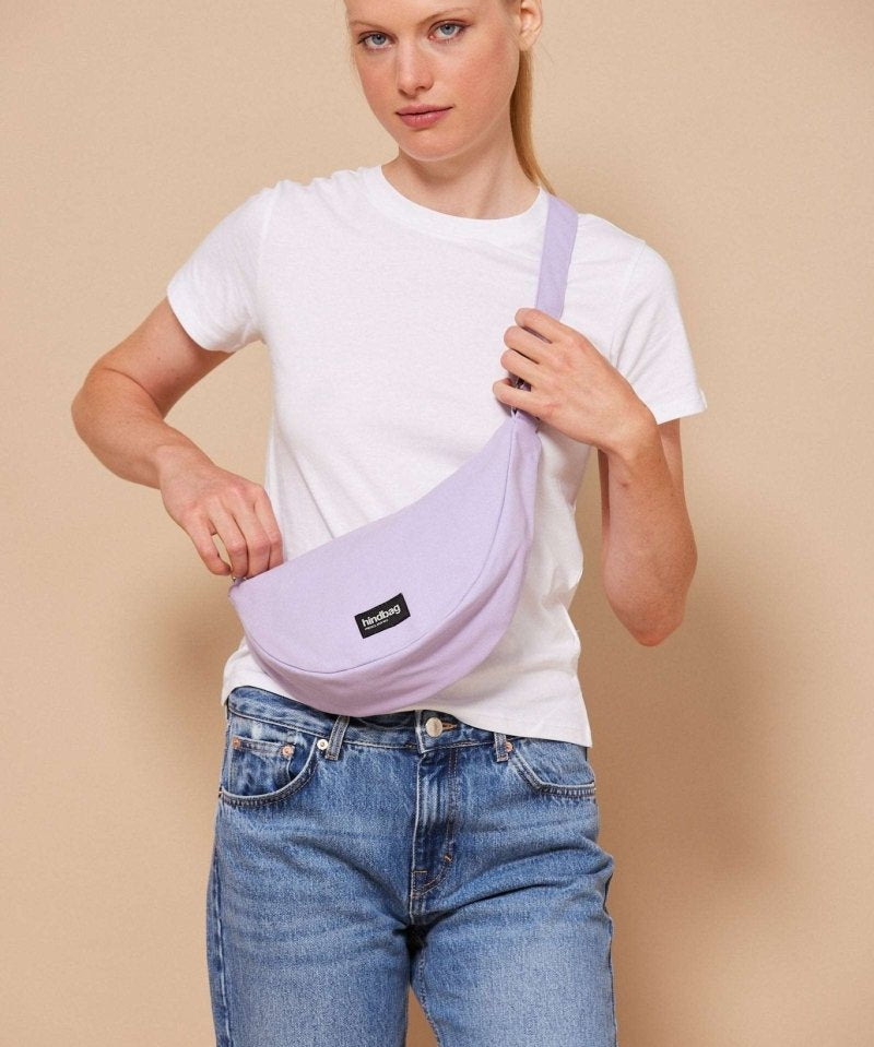 Hindbag - ANDREA Bananabag Flieder - ROSA ECK - Flieder, Lilas,