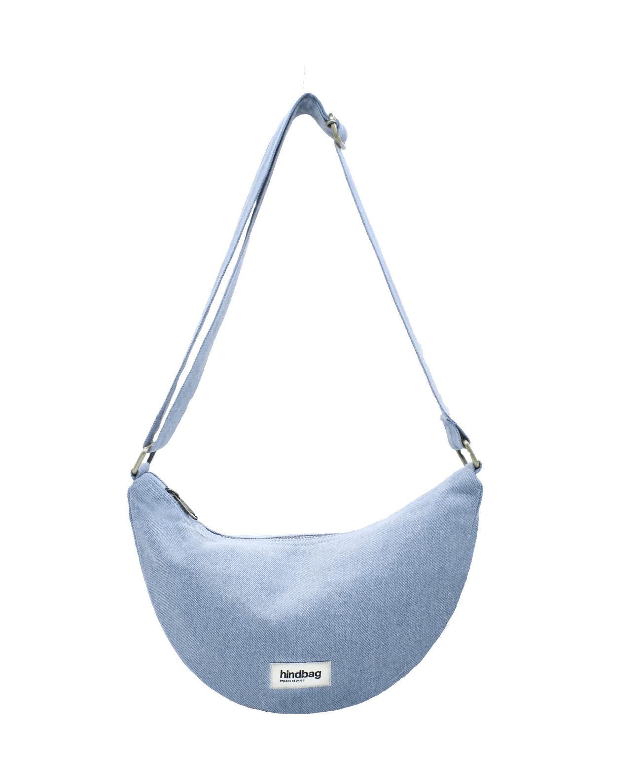 Hindbag - ANDREA Bananabag Jeans Blau - ROSA ECK - Blau, Denim bleu,