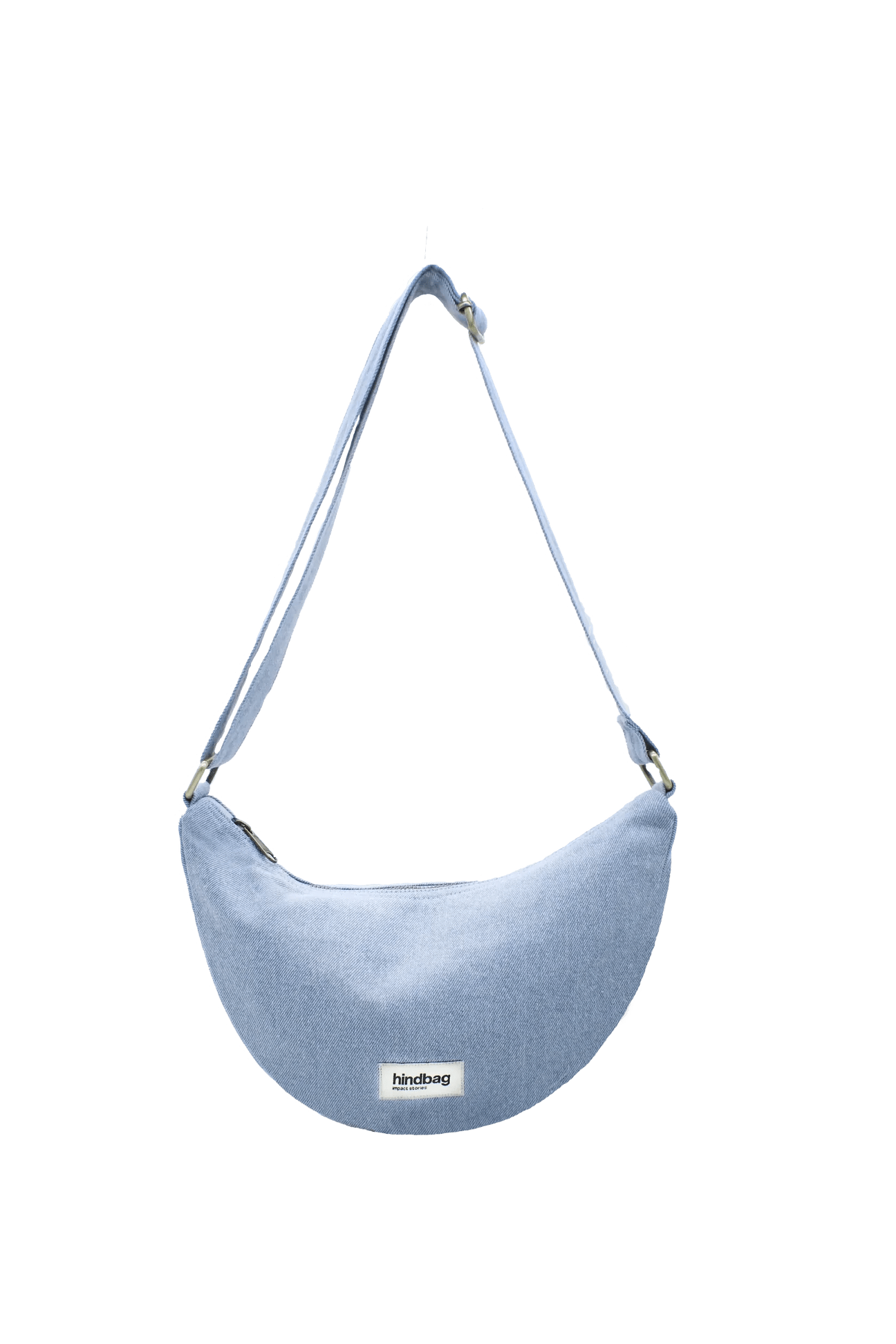 Hindbag - ANDREA Bananabag Jeans Blau - ROSA ECK - Blau, Denim bleu,