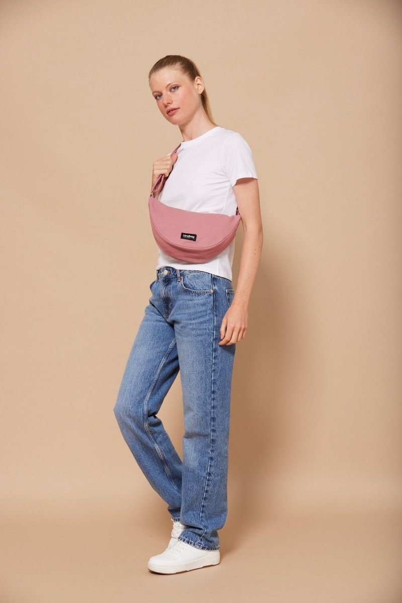 Hindbag - ANDREA Bananabag | Rose Blush - ROSA ECK - Blush, Rosa,