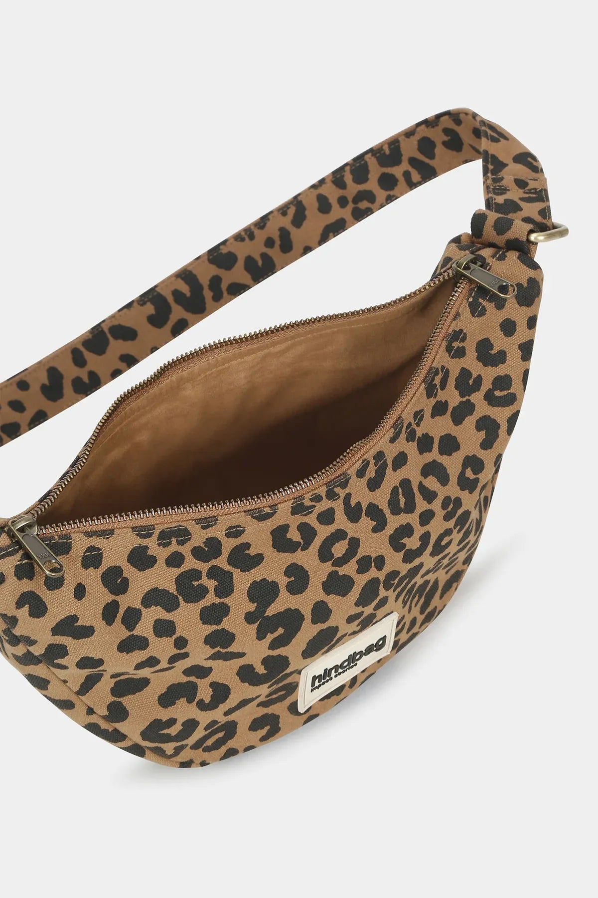 Hindbag - ANDREA Umhängetasche | Leopard Cannelle - Umhängetasche - ROSA ECK Concept Store