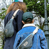 Hindbag - AUGUSTIN Bauchtasche für Kinder • Salbeigrün - Bauchtasche - ROSA ECK