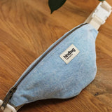 Hindbag - AUGUSTIN Kinder - Bauchtasche | Jeans Hellblau - Bauchtasche - ROSA ECK Concept Store