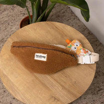 Hindbag - AUGUSTIN Kinder - Bauchtasche • Teddy Braun - Kinder - Bauchtasche - ROSA ECK