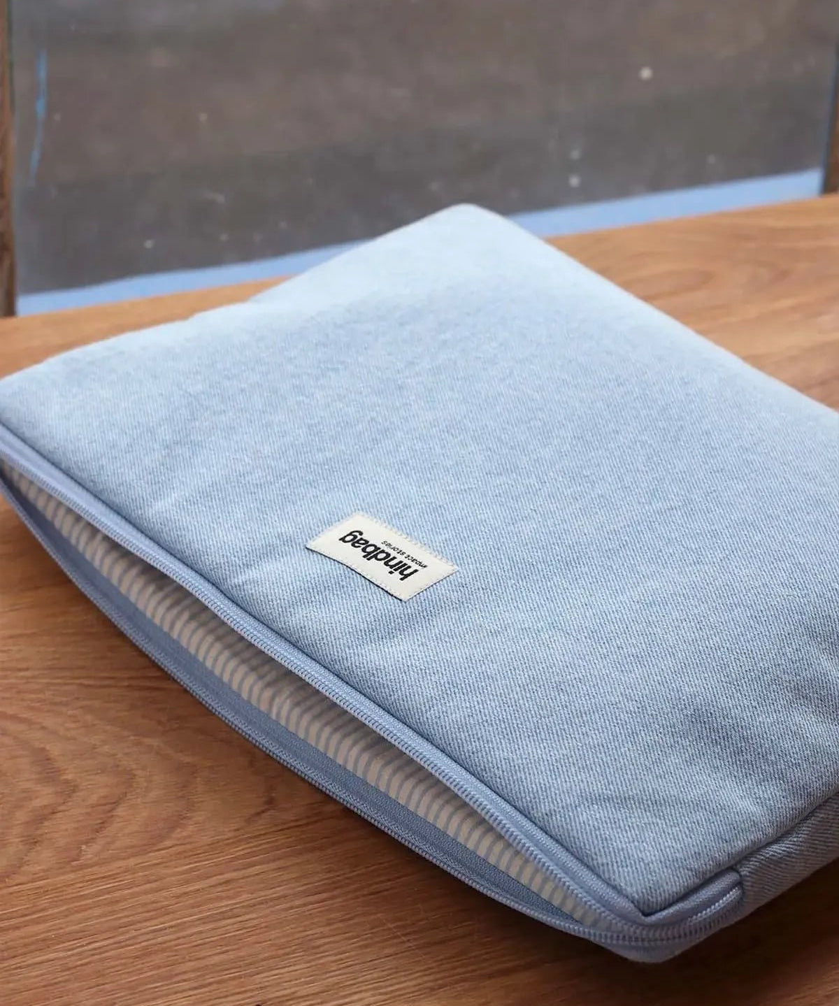 Hindbag - AVA M Laptoptasche (15/16 Zoll) | Jeans Hellblau - Laptoptasche - ROSA ECK Concept Store