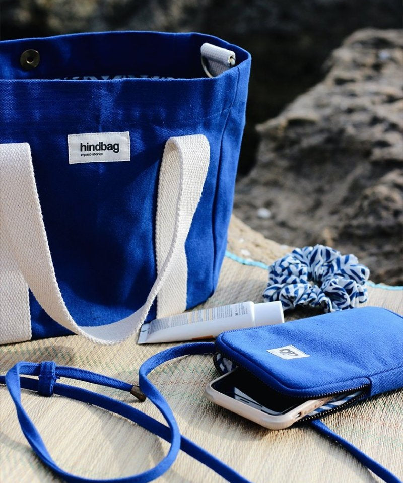 Hindbag - BILL Handytasche Blau - ROSA ECK - Blau, Bleu électrique,