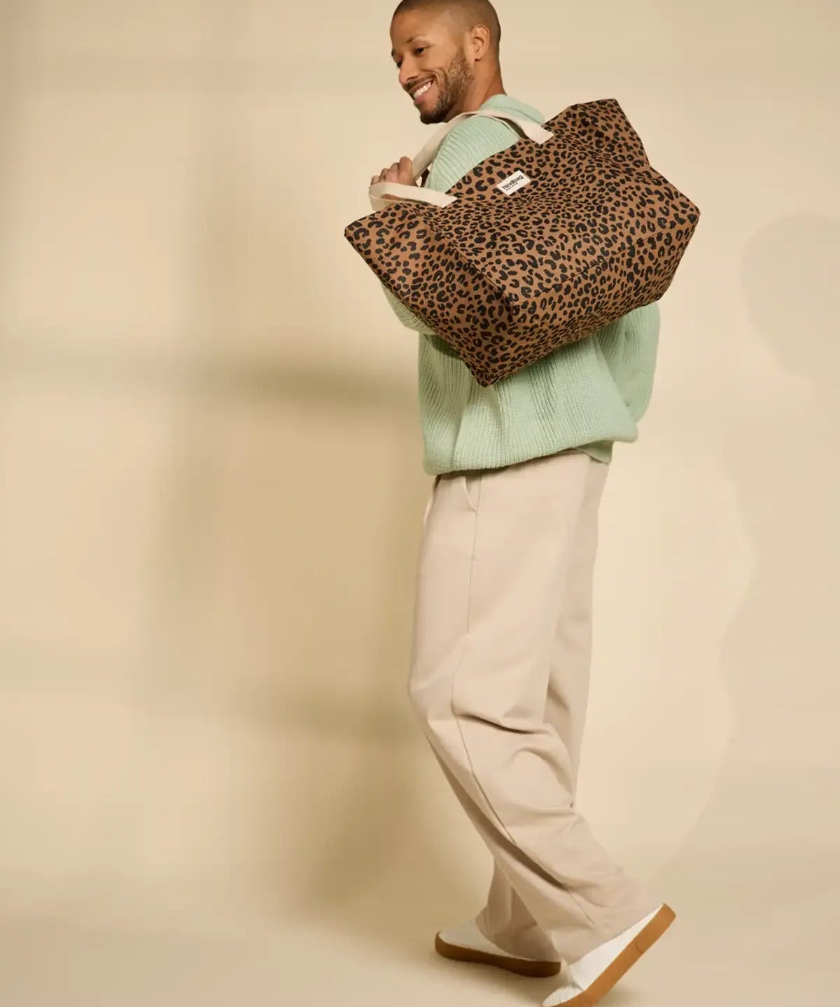 Hindbag - CLAUDE Einkaufstasche | Leopard Cannelle - Tasche - ROSA ECK Concept Store
