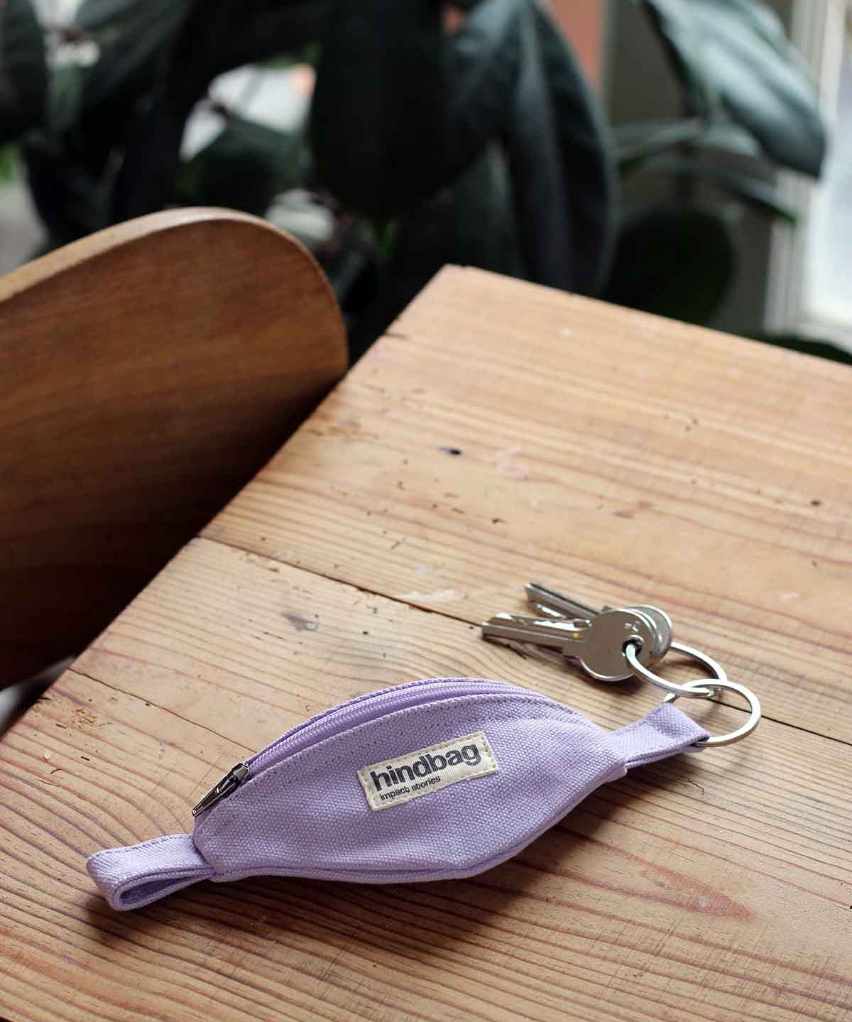 Hindbag - CÔME Schlüsselanhänger Flieder - ROSA ECK - Flieder, Lilas,