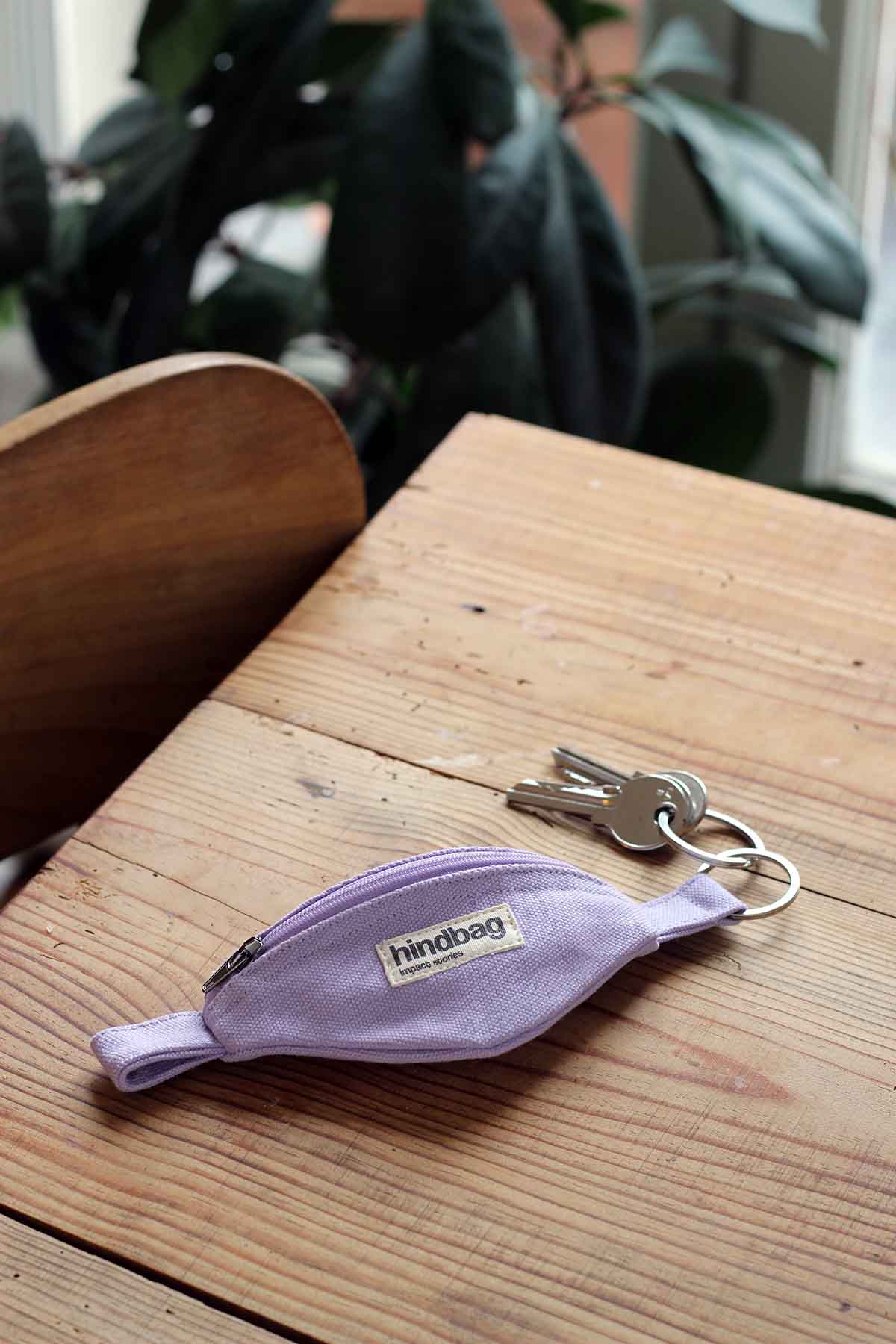 Hindbag - CÔME Schlüsselanhänger Flieder - ROSA ECK - Flieder, Lilas,