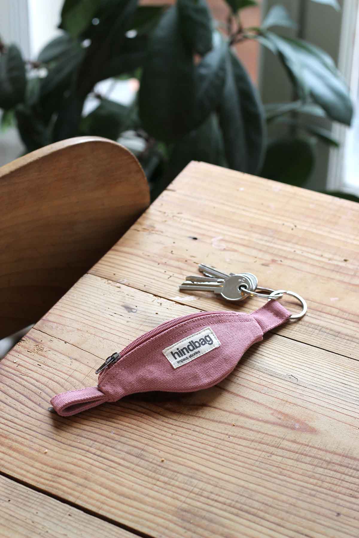 Hindbag - CÔME Schlüsselanhänger Rosa - ROSA ECK - Blush, Rosa,
