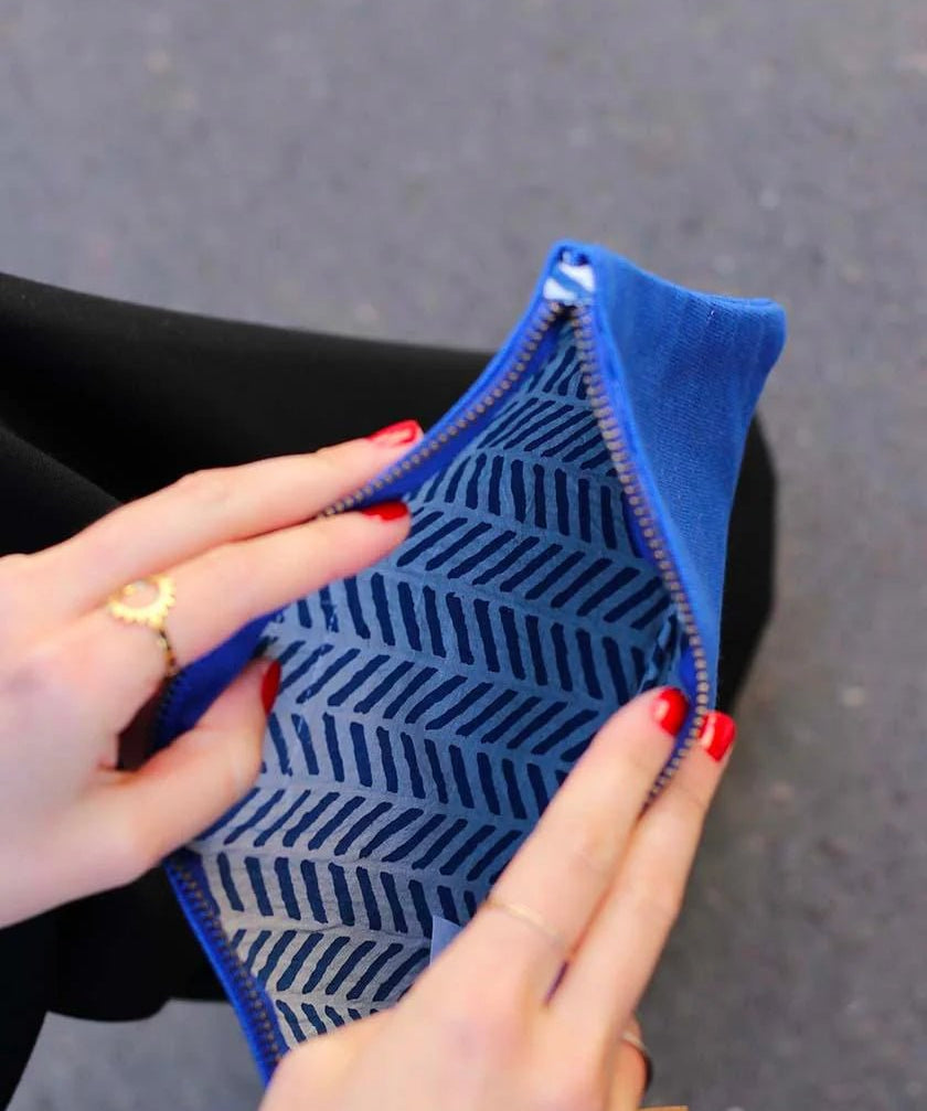 Hindbag - EMA Beutel Blau - ROSA ECK - Blau, Bleu électrique,