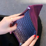 Hindbag - EMA Etuis/Mäppchen • Pflaume - Beutel - ROSA ECK