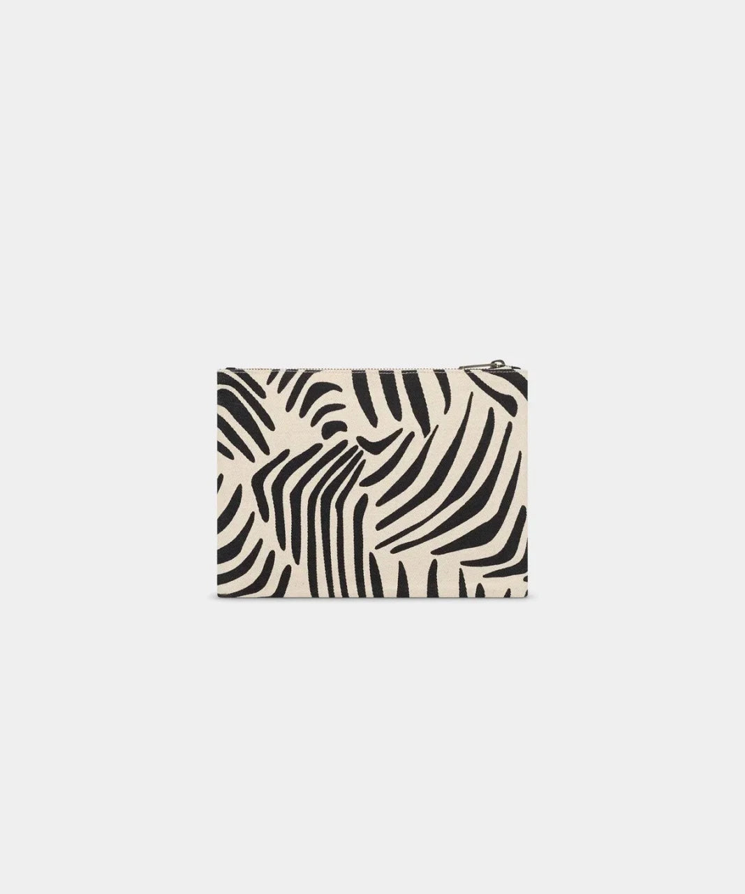 Hindbag - EMA Etuis/Mäppchen • Zebra Naturweiß - Beutel - ROSA ECK