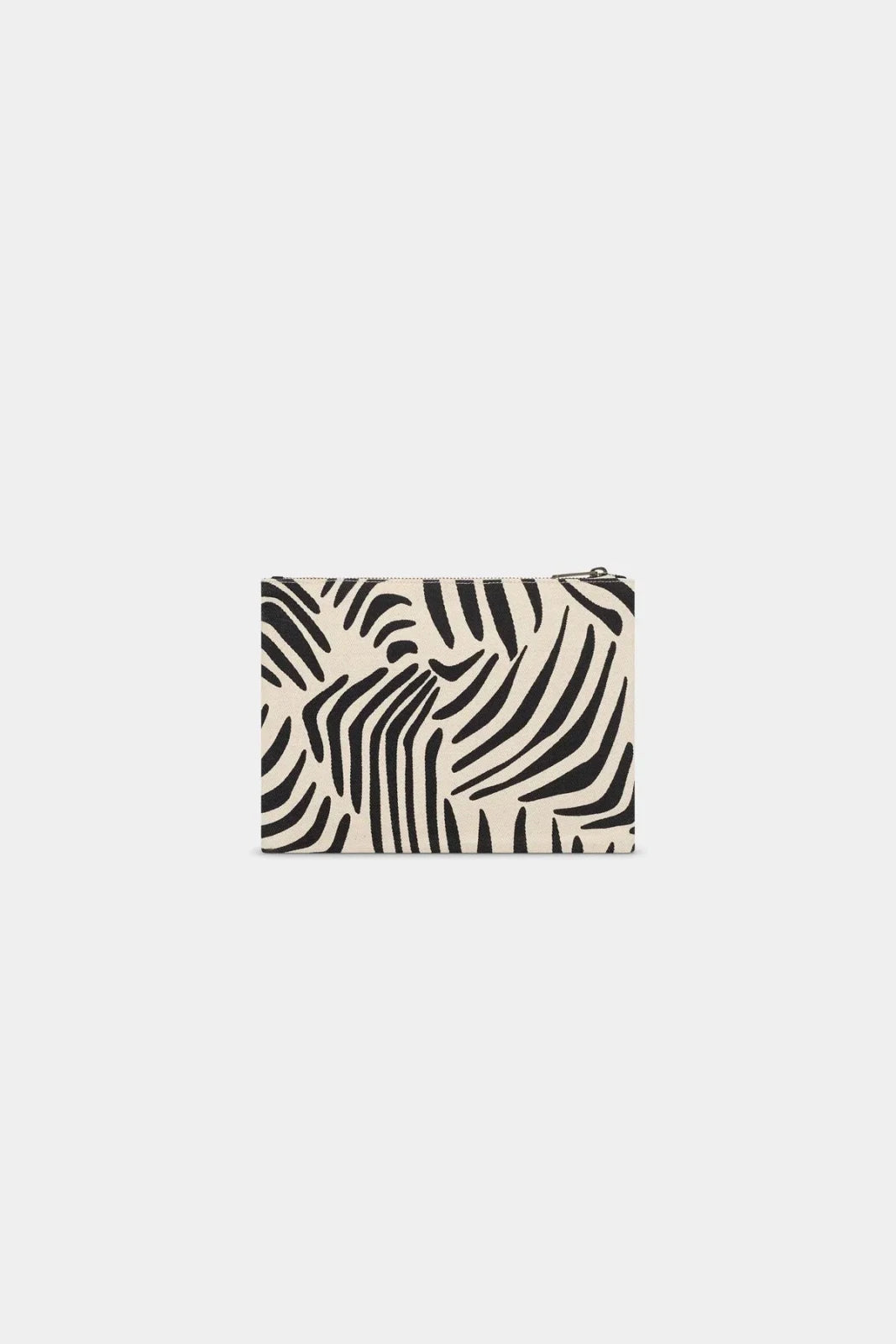 Hindbag - EMA Etuis/Mäppchen • Zebra Naturweiß - Beutel - ROSA ECK
