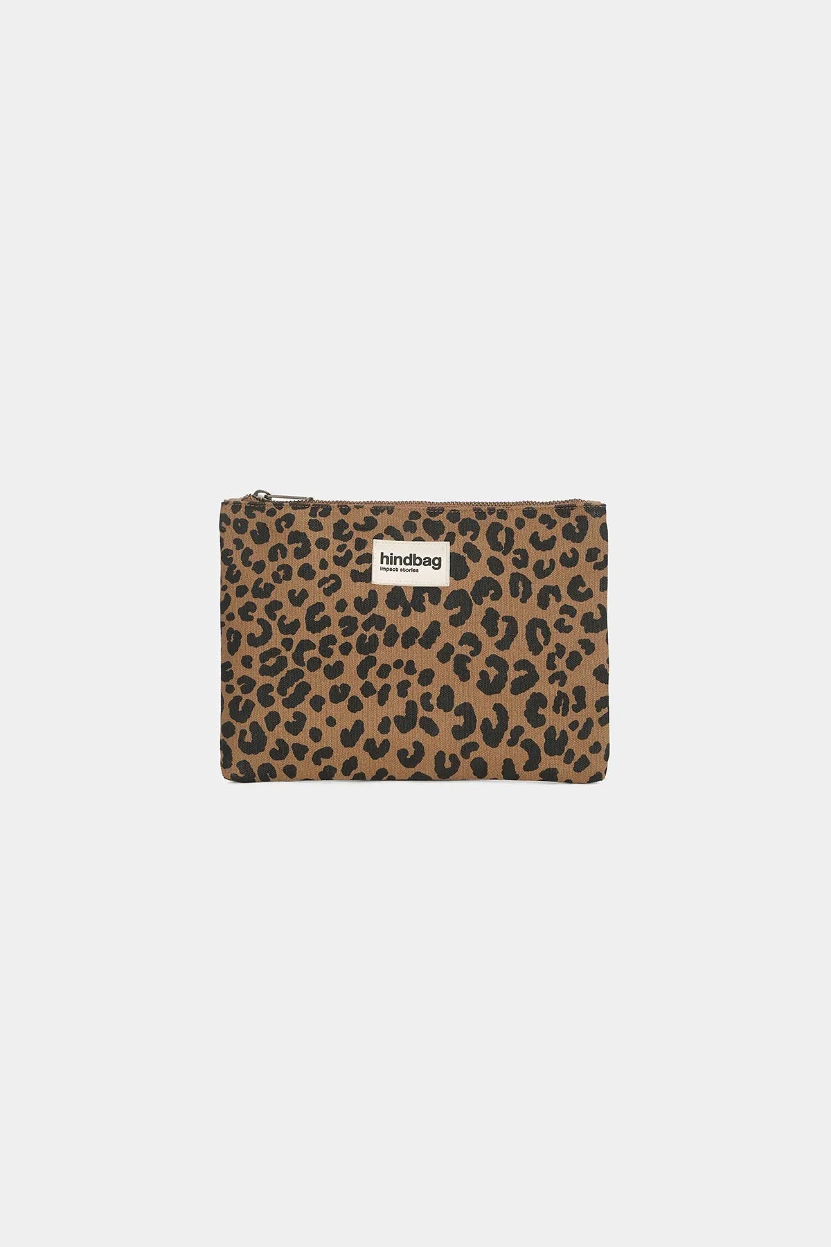 Hindbag - EMA Handtasche mit Reisverschluss | Leopard Cannelle - ROSA ECK Concept Store