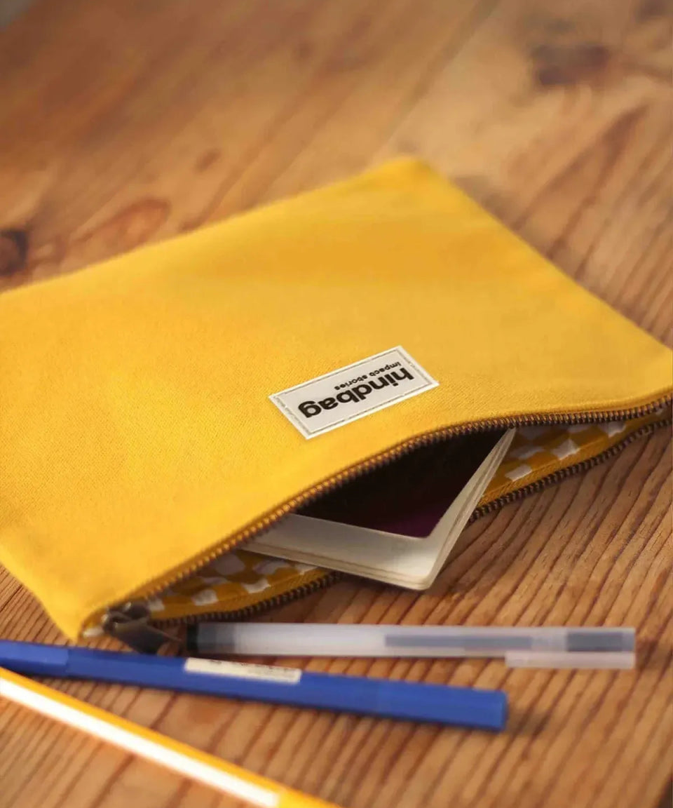 Hindbag - EMA Handtasche • Safran Gelb - Tasche - ROSA ECK Concept Store