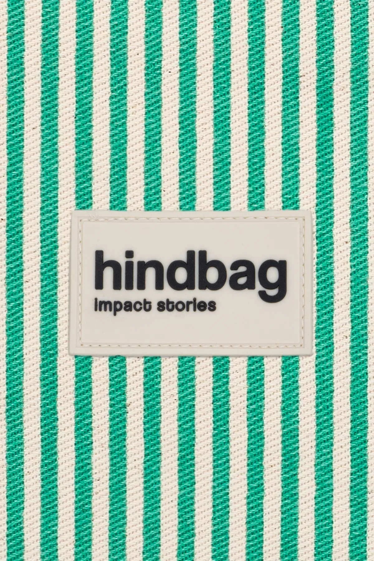Hindbag - HARRY Bauchtasche • Feine Streifen Grün - ROSA ECK