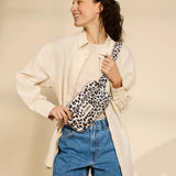 Hindbag - HARRY Umhängetasche • Leopard Naturweiß - Tasche - ROSA ECK Concept Store