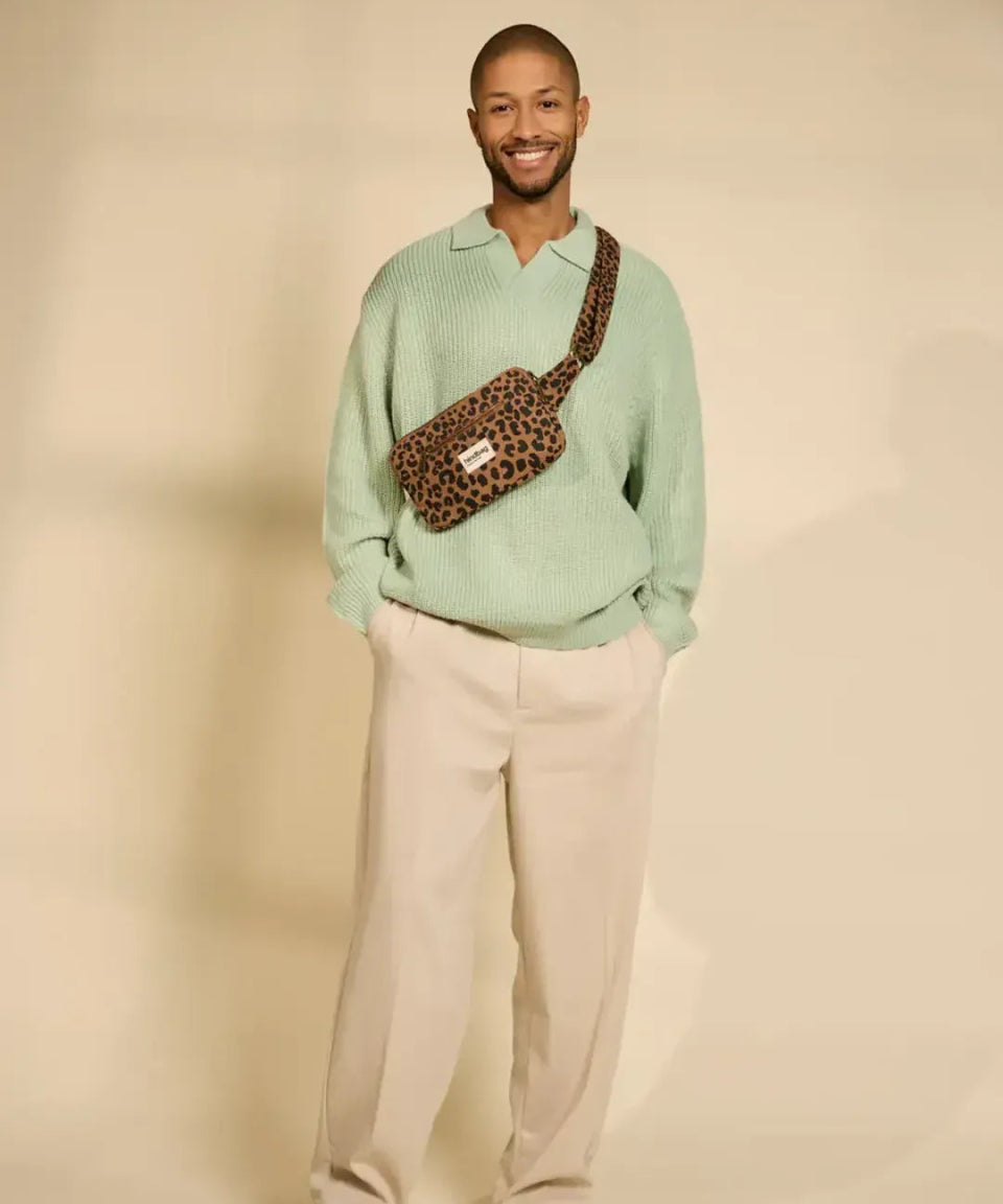 Hindbag - HARRY Umhängetasche • Leopard Zimt - Tasche - ROSA ECK Concept Store