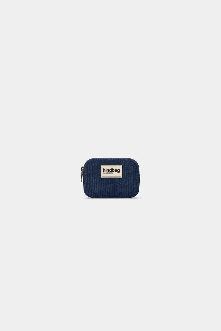 Hindbag - LILI Geldbeutel • Cord Marineblau - Geldbeutel - ROSA ECK