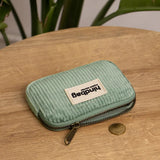 Hindbag - LILI Geldbeutel • Cord Mintgrün - Geldbeutel - ROSA ECK