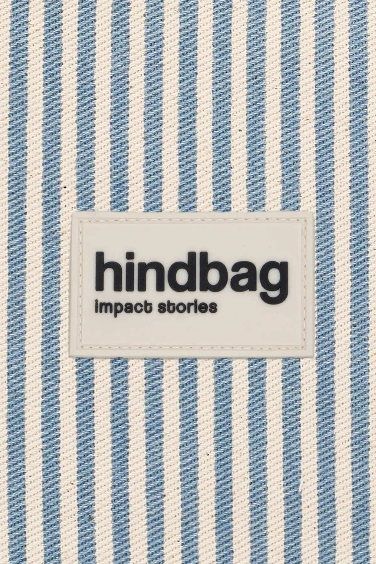Hindbag - LILI Geldbeutel • Feine Streifen Blau - ROSA ECK