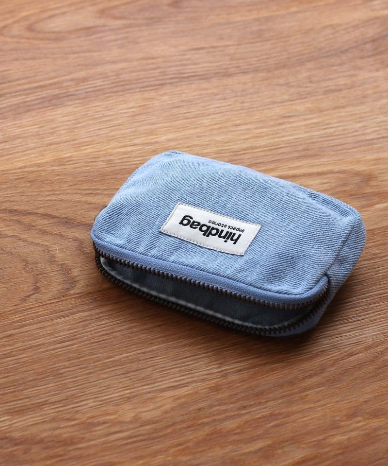 Hindbag - LILI Geldbeutel • Jeans Blau - Geldbeutel - ROSA ECK
