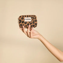 Hindbag - LILI Geldbeutel | Leopard Cannelle - ROSA ECK Concept Store