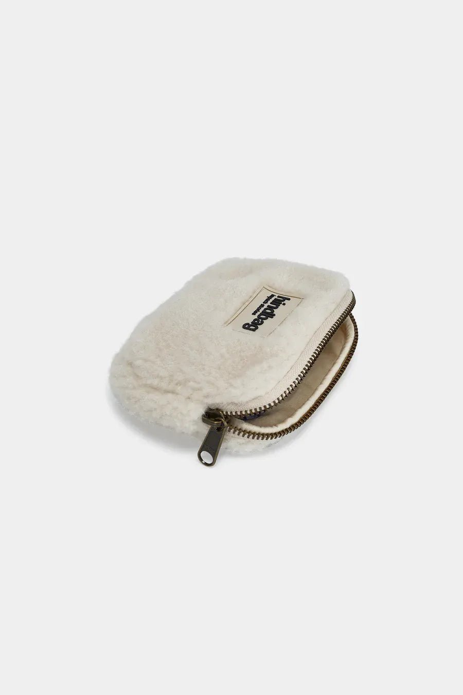 Hindbag - LILI Geldbeutel • Teddy Weiß - Geldbeutel - ROSA ECK