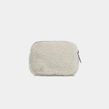 Hindbag - LILI Geldbeutel • Teddy Weiß - Geldbeutel - ROSA ECK