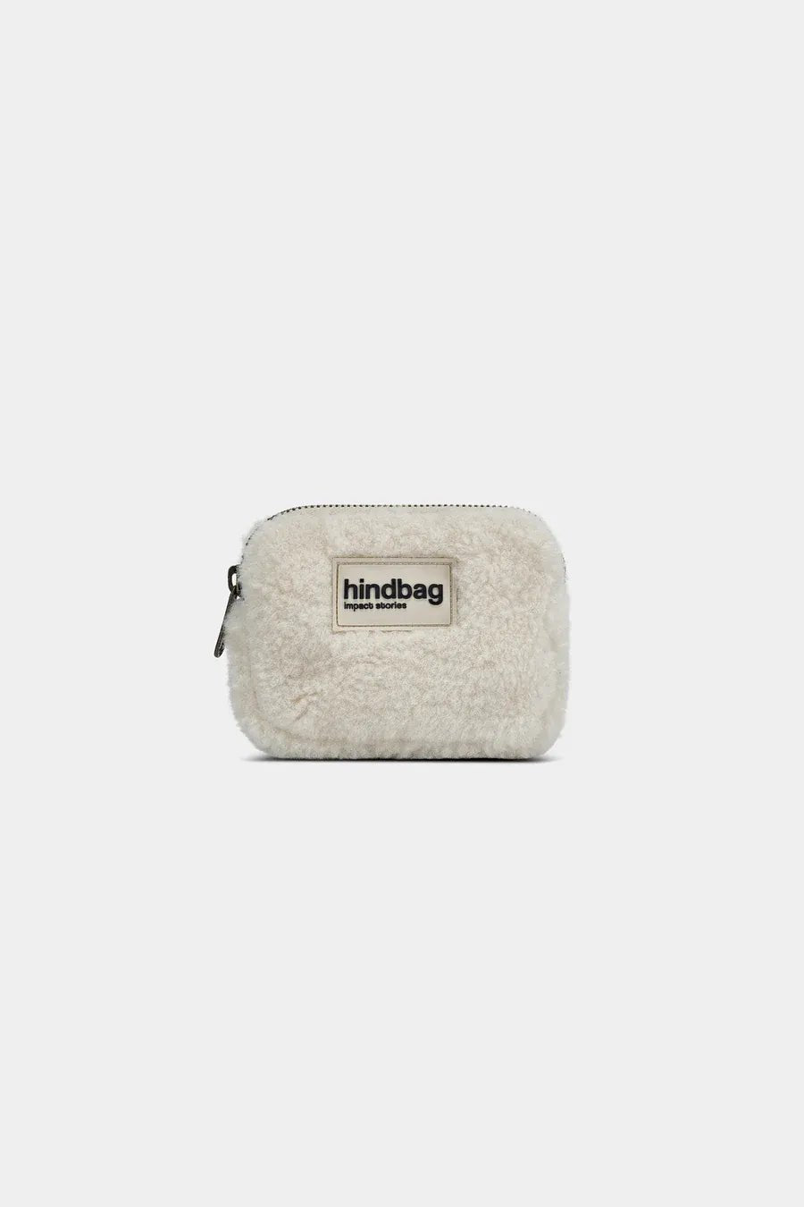 Hindbag - LILI Geldbeutel • Teddy Weiß - Geldbeutel - ROSA ECK