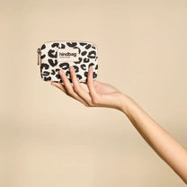 Hindbag - LILI Geldbeutel | Weiß Leopard - Geldbeutel - ROSA ECK Concept Store