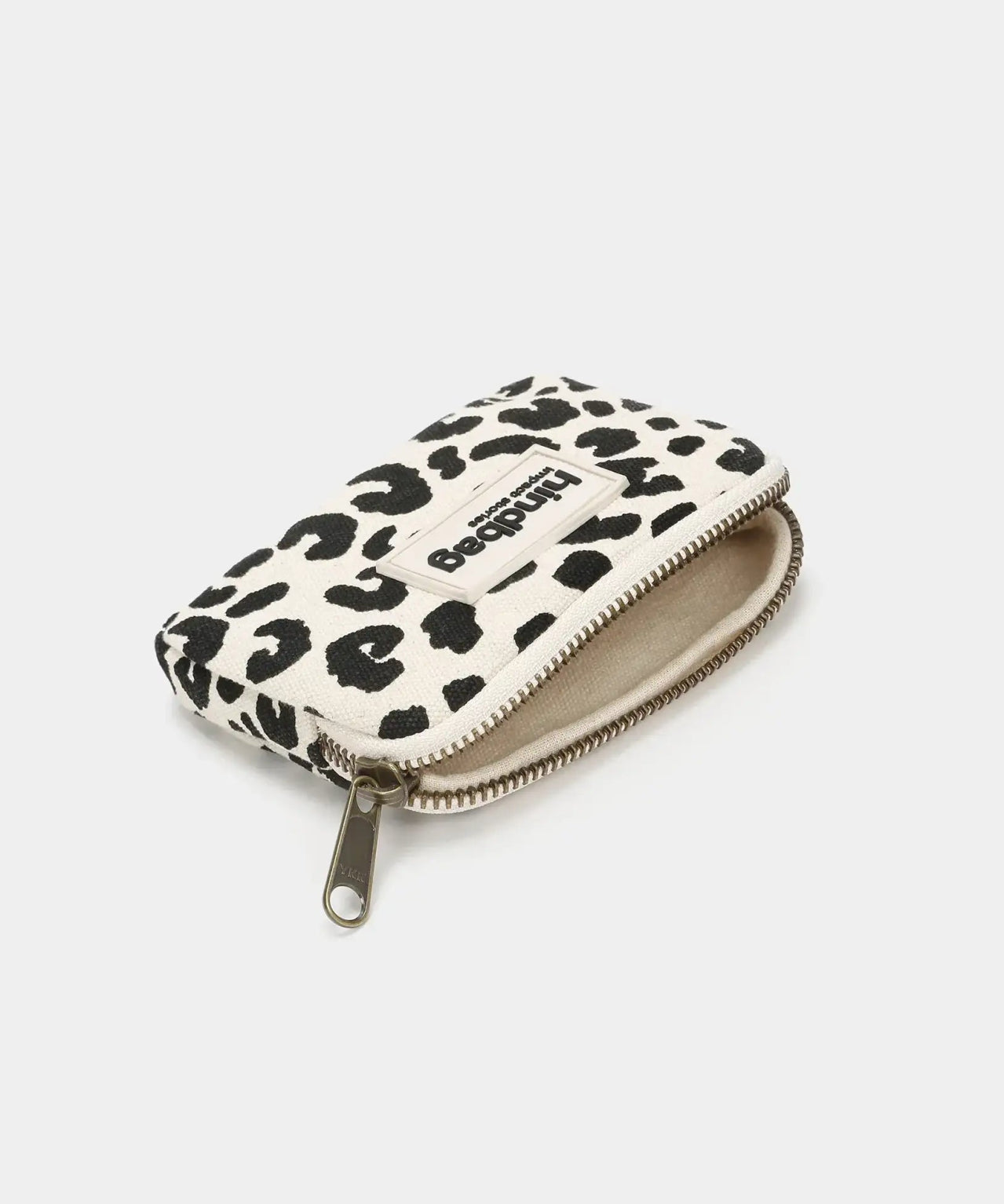 Hindbag - LILI Geldbeutel | Weiß Leopard - Geldbeutel - ROSA ECK Concept Store