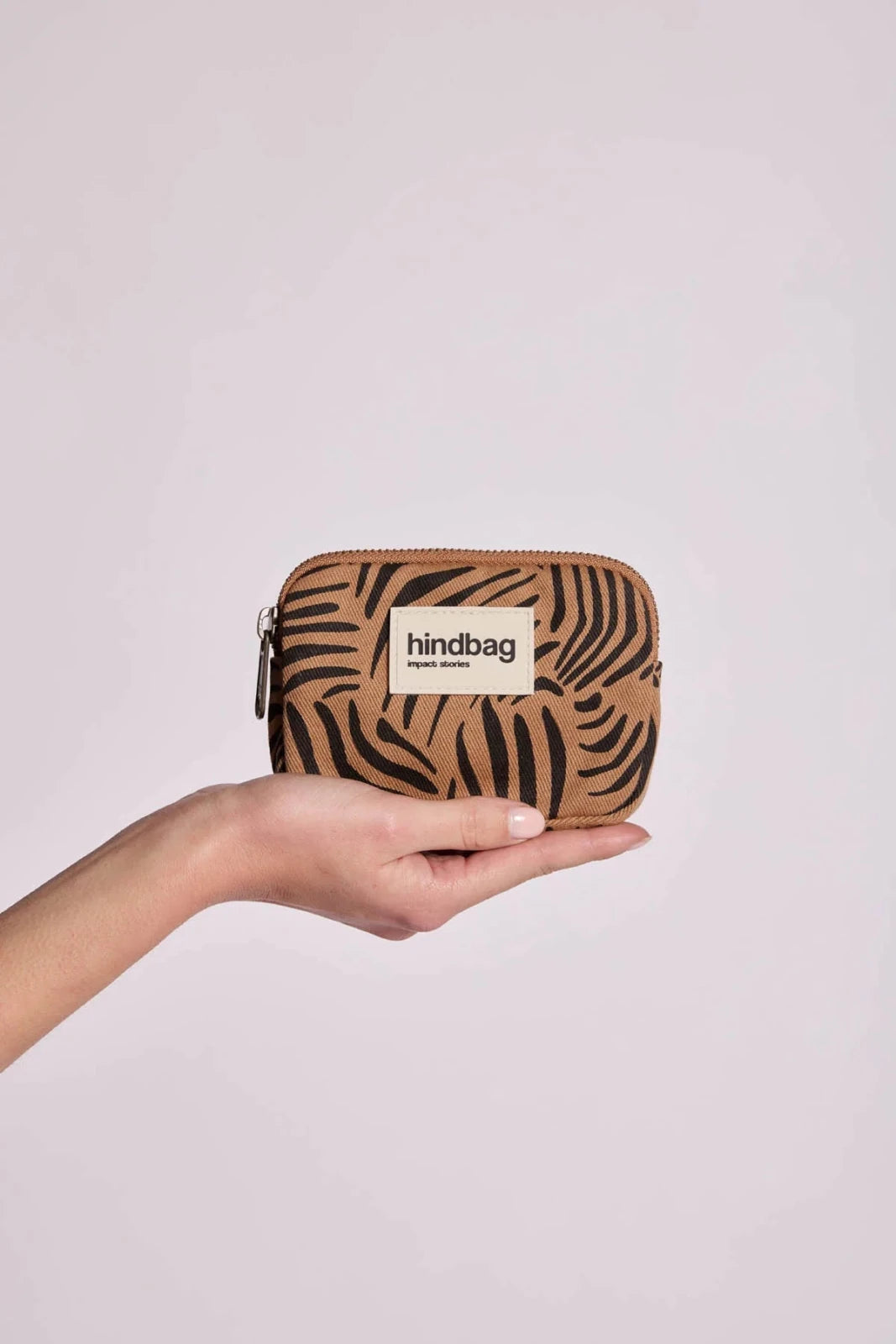 Hindbag - LILI Geldbeutel • Zebra Zimt - Geldbeutel - ROSA ECK