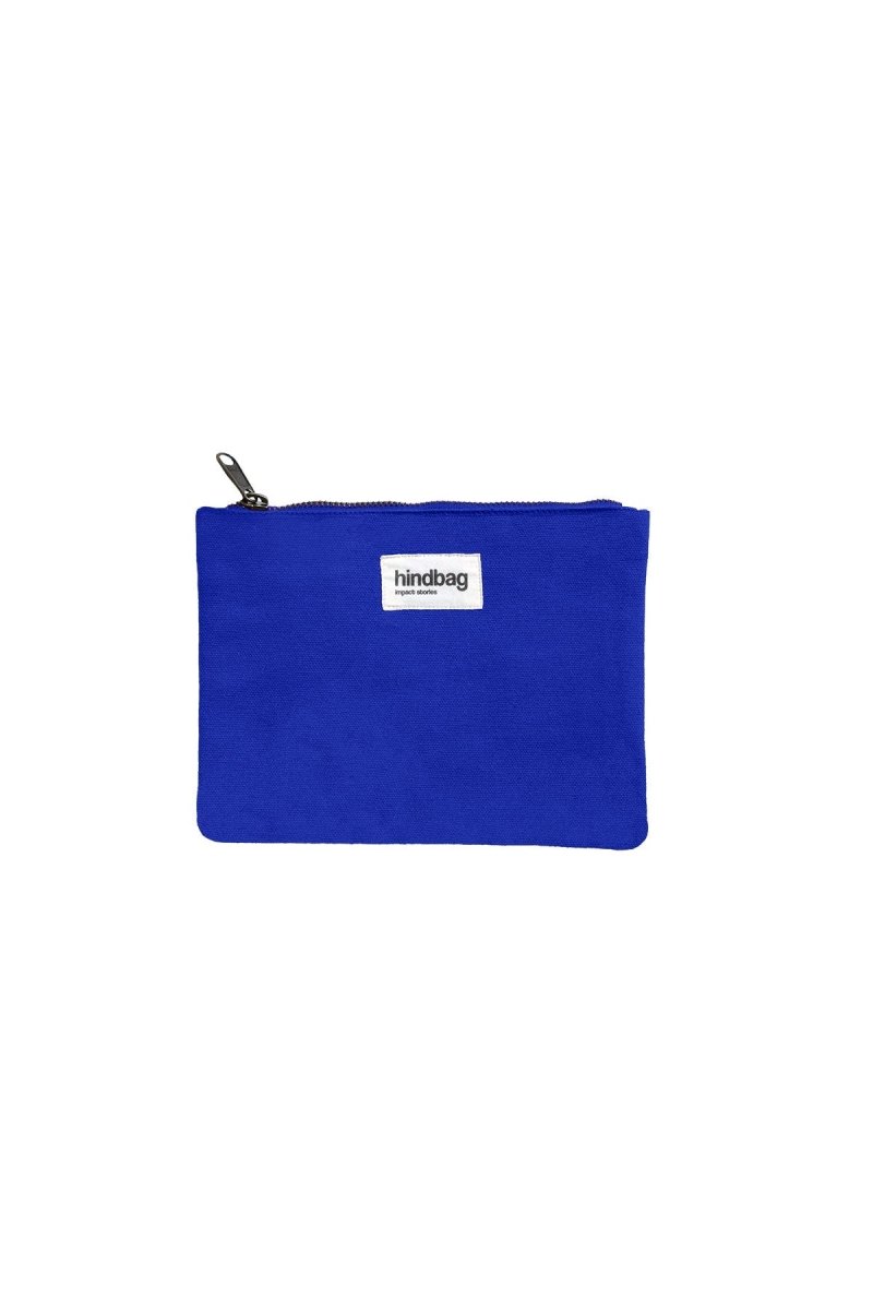 Hindbag - LOU Etui/Mäppchen Blau - ROSA ECK - Blau, Bleu électrique,