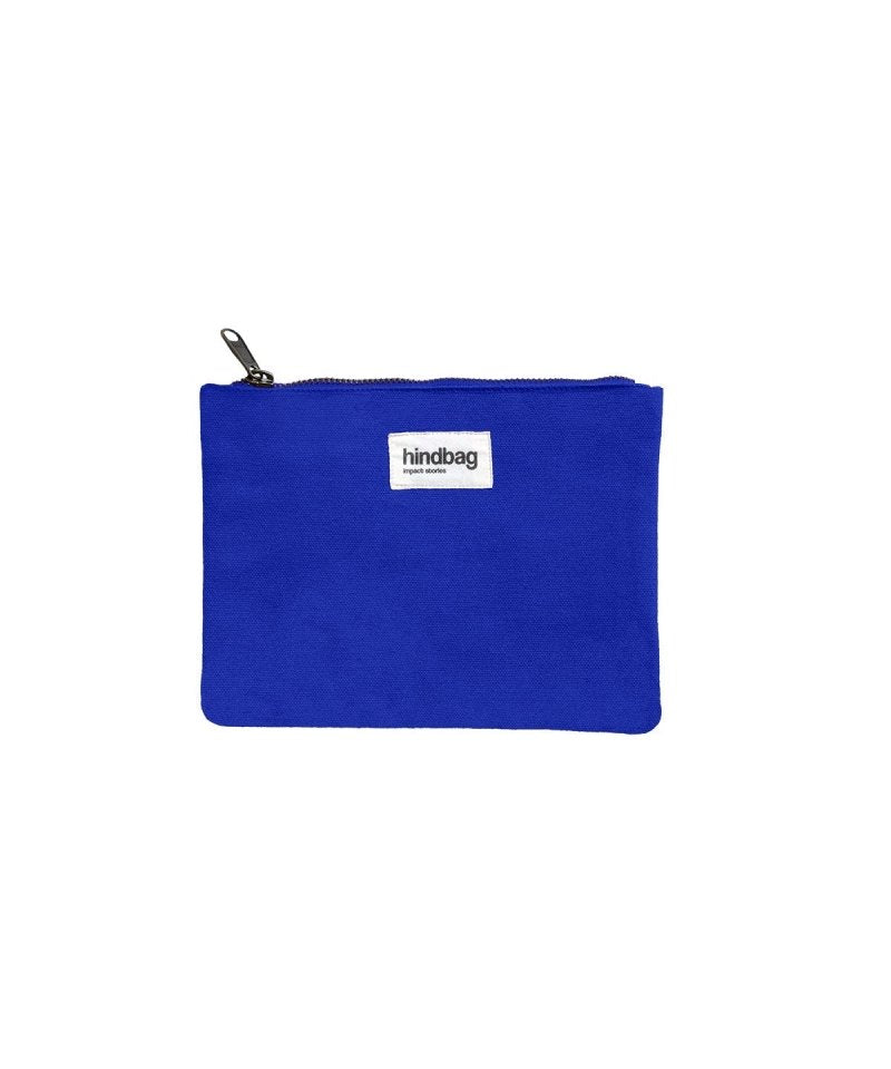 Hindbag - LOU Etui/Mäppchen Blau - ROSA ECK - Blau, Bleu électrique,