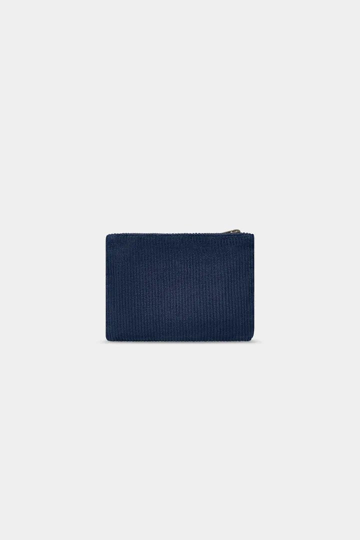 Hindbag - LOU Etuis/Mäppchen • Cord Marineblau - Beutel - ROSA ECK