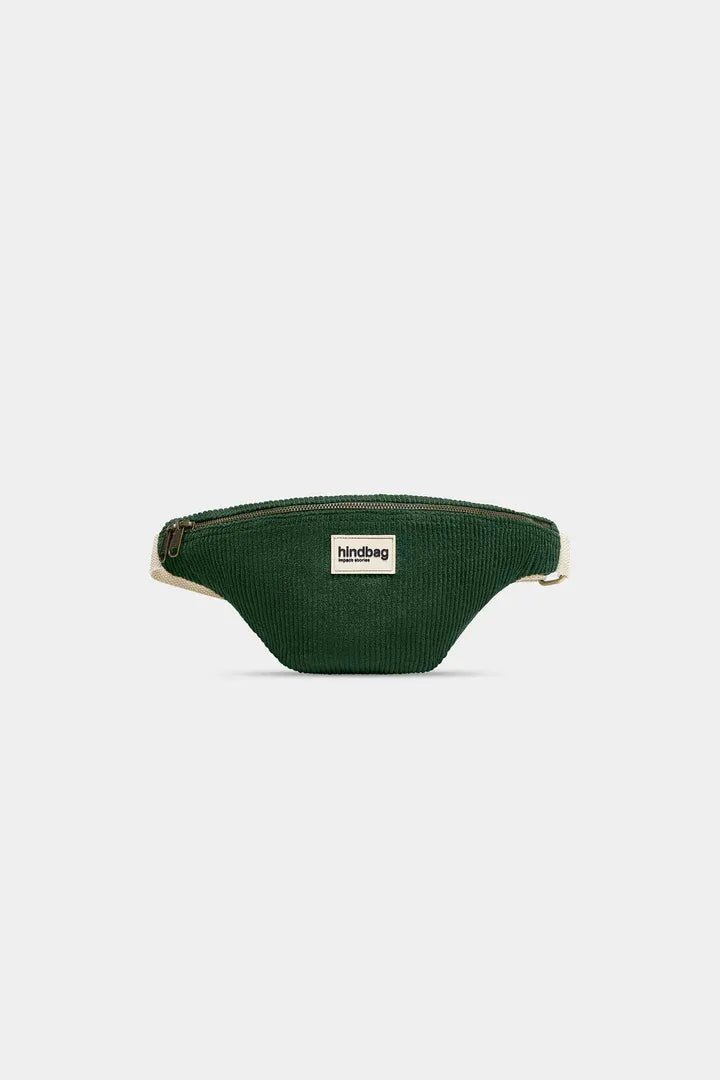 Hindbag - OLIVIA Bauchtasche • Cord Tannengrün - Bauchtasche - ROSA ECK