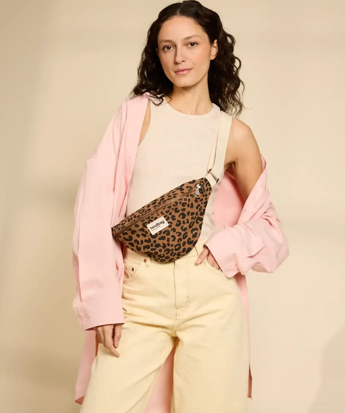 Hindbag - OLIVIA Bauchtasche | Leopard Cannelle - Bauchtasche - ROSA ECK Concept Store
