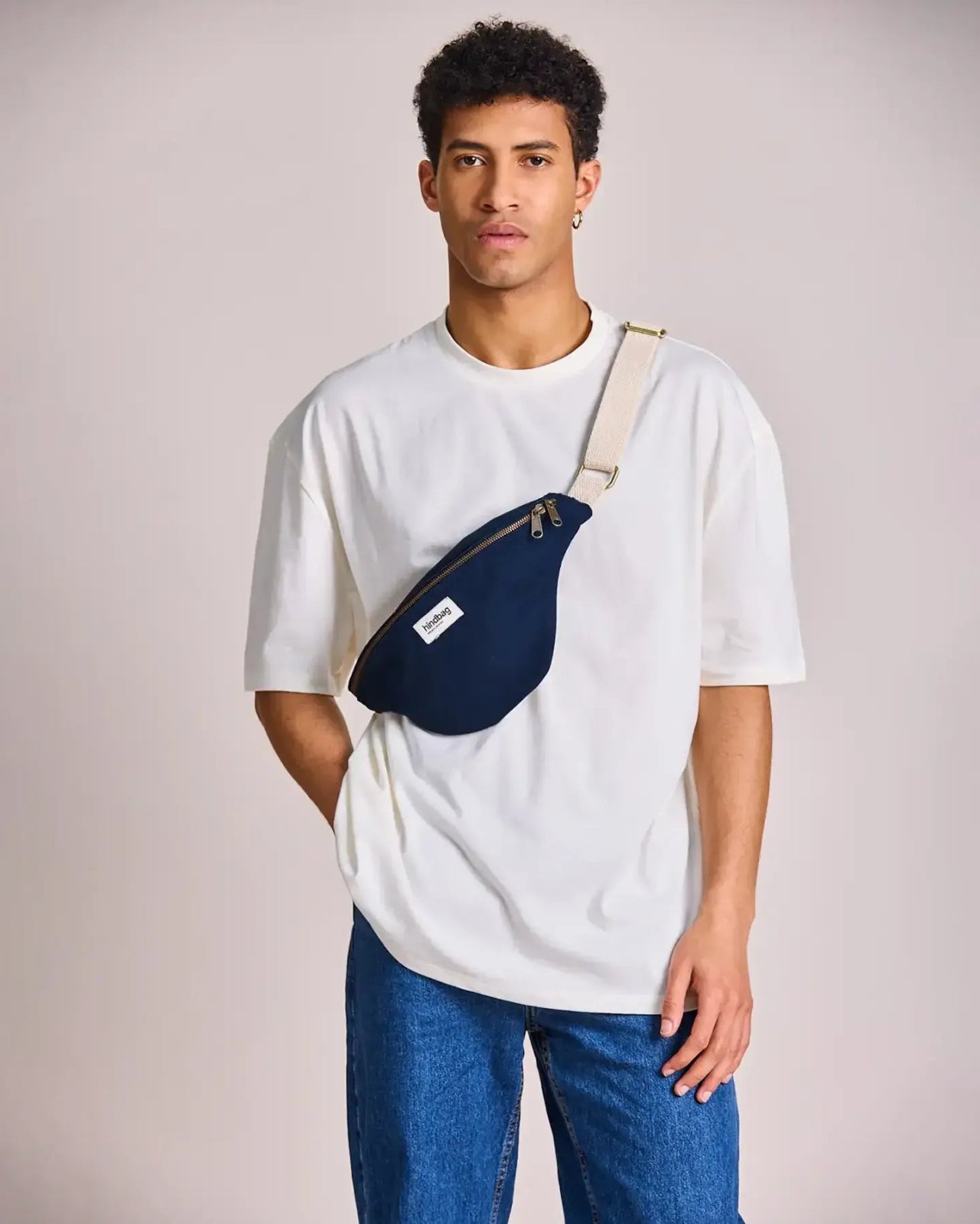 Hindbag - OLIVIA Bauchtasche | Navy - Bauchtasche - ROSA ECK Concept Store