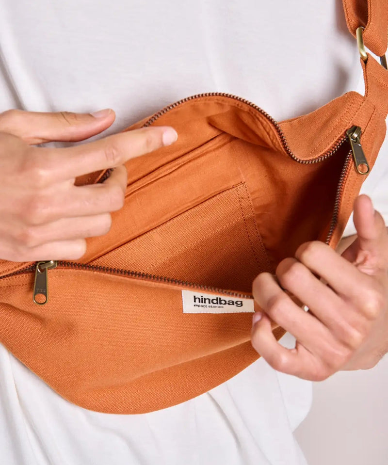Hindbag - SASHA Bauchtasche Siena - ROSA ECK - Sienne, ,
