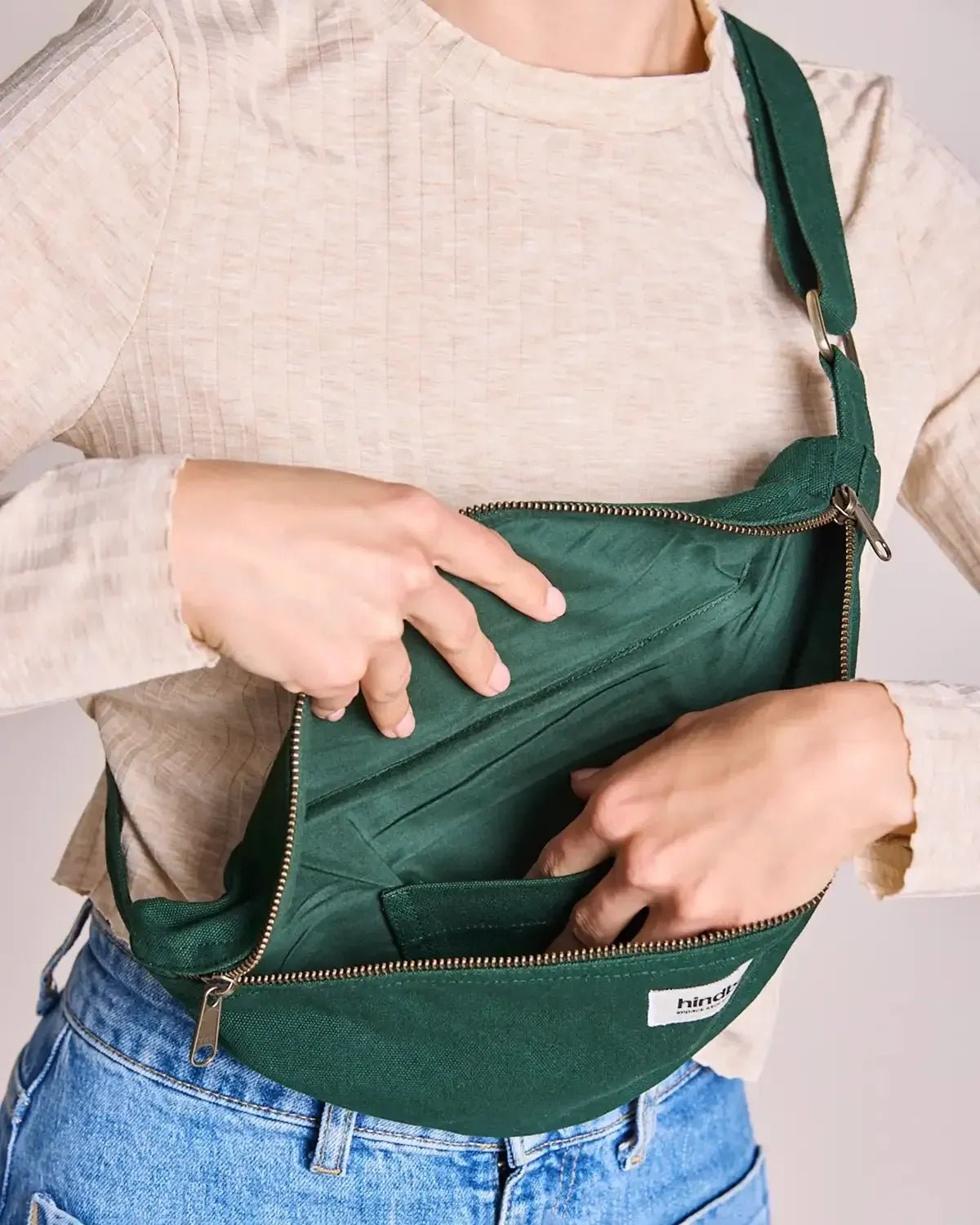 Hindbag - SASHA Bauchtasche | Tannengrün - Bauchtasche - ROSA ECK Concept Store