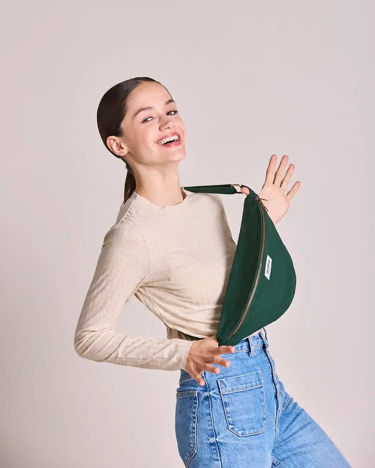 Hindbag - SASHA Bauchtasche | Tannengrün - Bauchtasche - ROSA ECK Concept Store